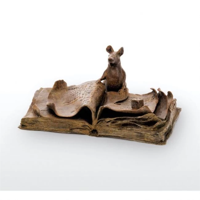 Skulptur »Le Rat de Bibliothèque« Agnes Boulloche