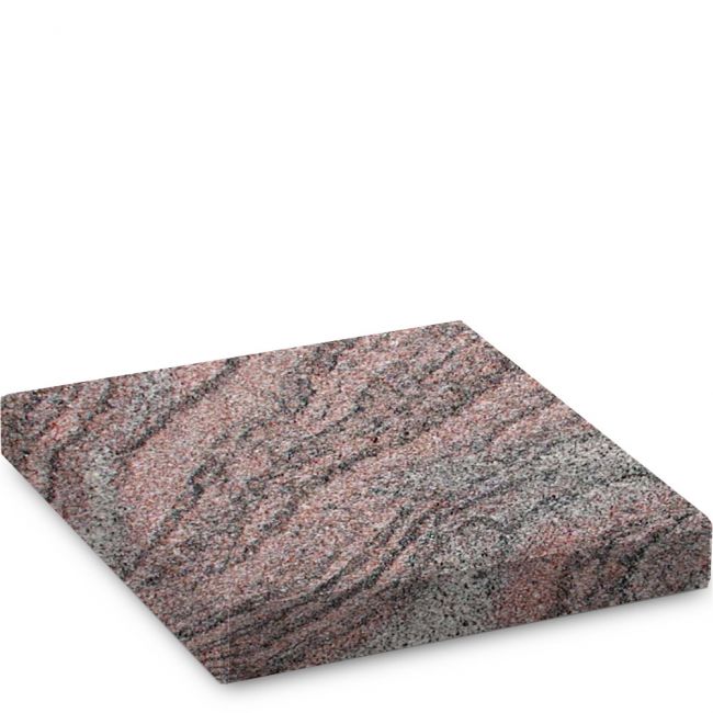 Steinsockel aus Paradiso-Granit, poliert, 40 x 40 x 6 cm