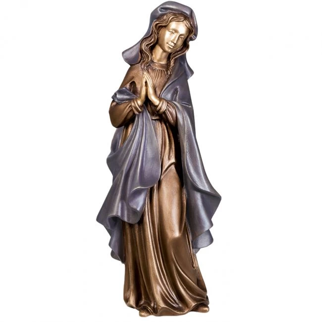 Statue »Madonna«, Bronze, zweifarbige Patina, in 4 Größen