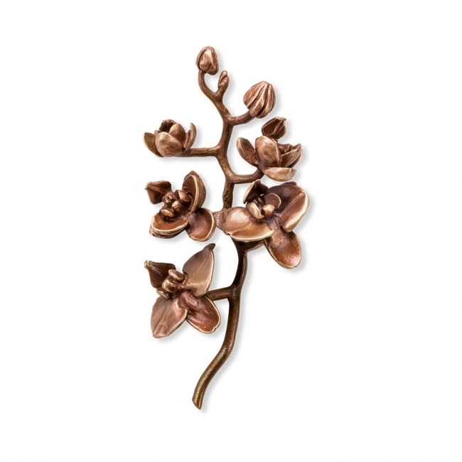 Symbol »Orchidee« Bronze