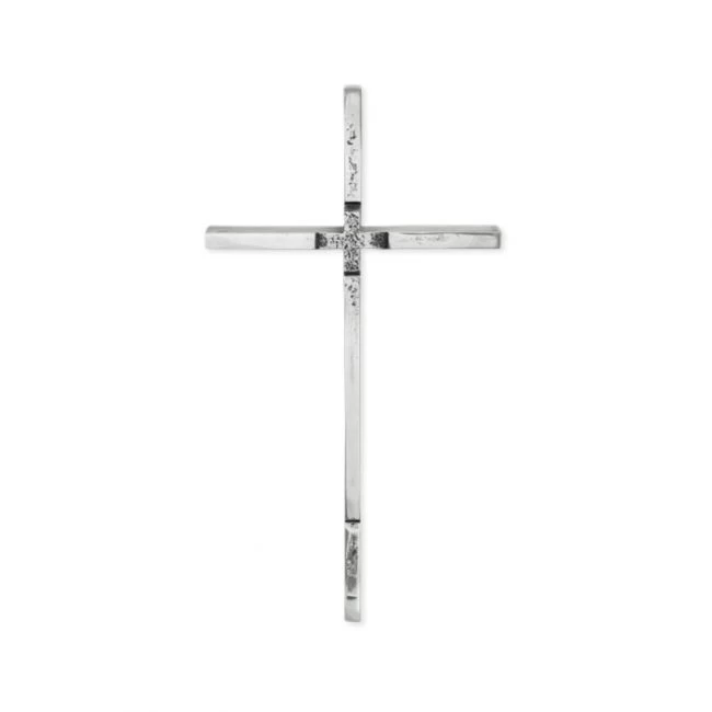 Symbol »Kreuz, No.2«, Edelstahl, 40 x 21 x 3 cm
