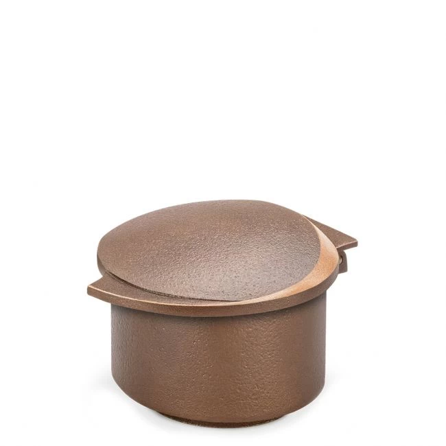 Runder Weihwasserkessel »Colin«, Bronze, Patina »braun«, 7 x 10 x 12 cm