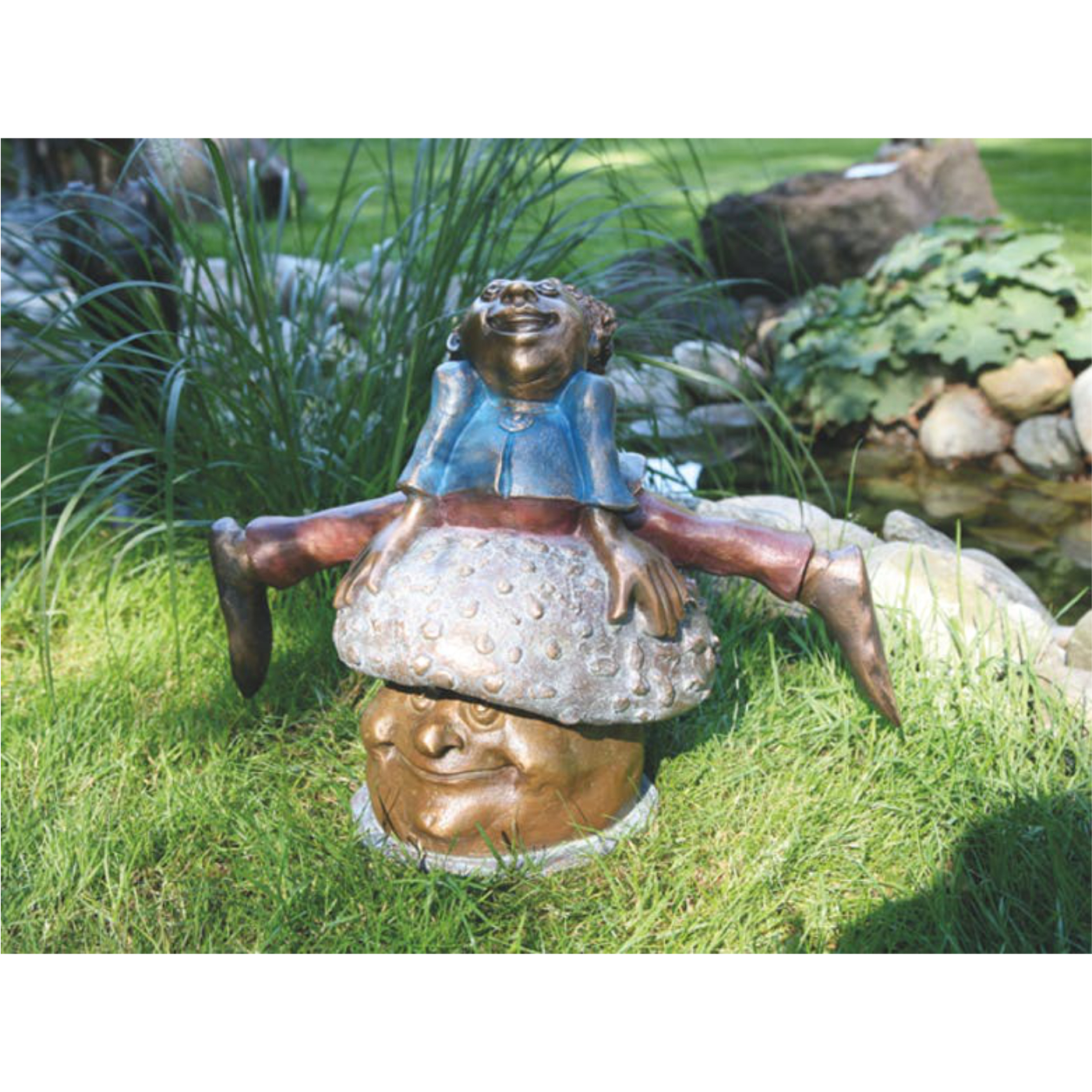 Skulptur Archibald Der Sportliche Bronze Bildhauerei Shop