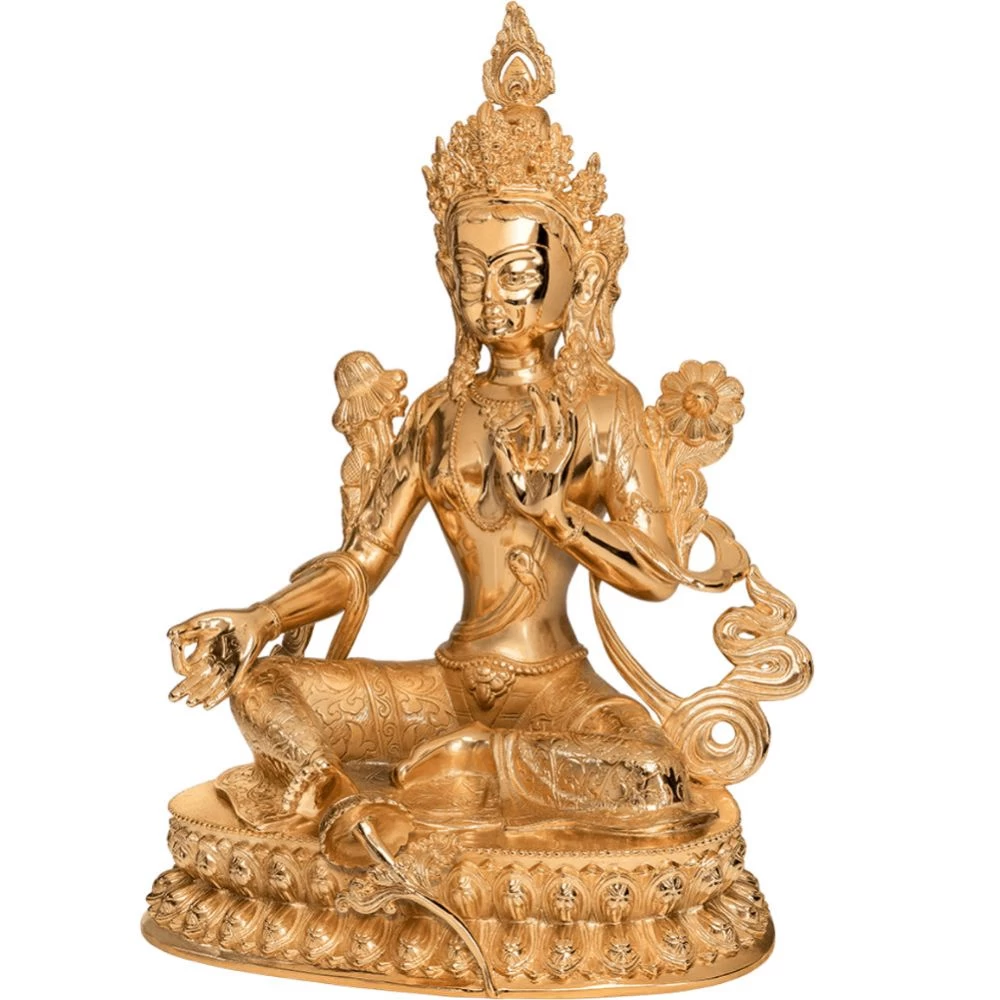 Bronzefigur »Tara I«, Atelier Strassacker, 37 cm hoch Bronzefigur »Tara I«, Atelier Strassacker, 37 cm hoch