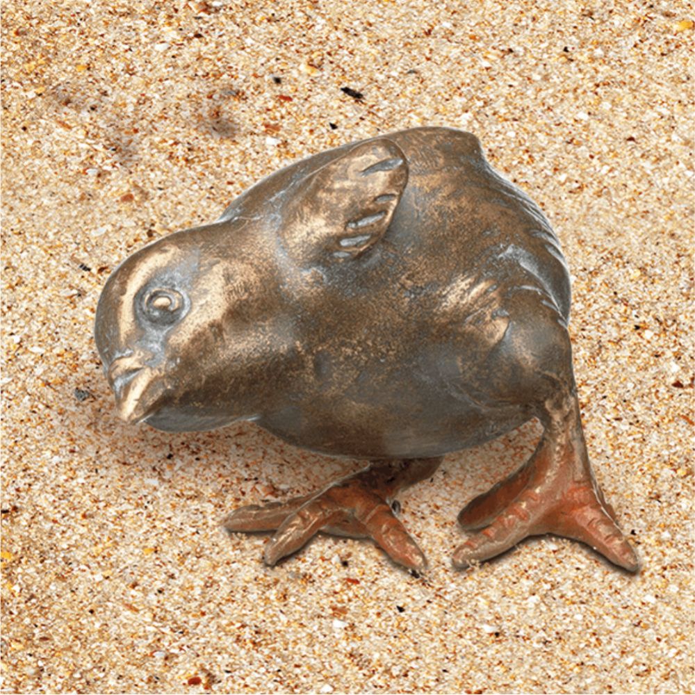 Gartenskulptur »Küken Otto, der Hungrige« Gartenskulptur »Küken Otto, der Hungrige«