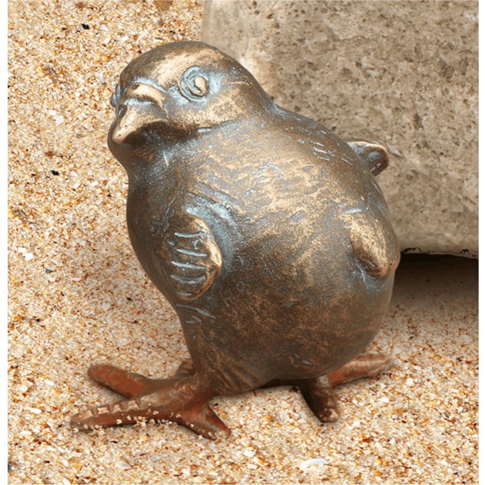 Gartenskulptur »Küken Ludwig, der Entdecker« Gartenskulptur »Küken Ludwig, der Entdecker«