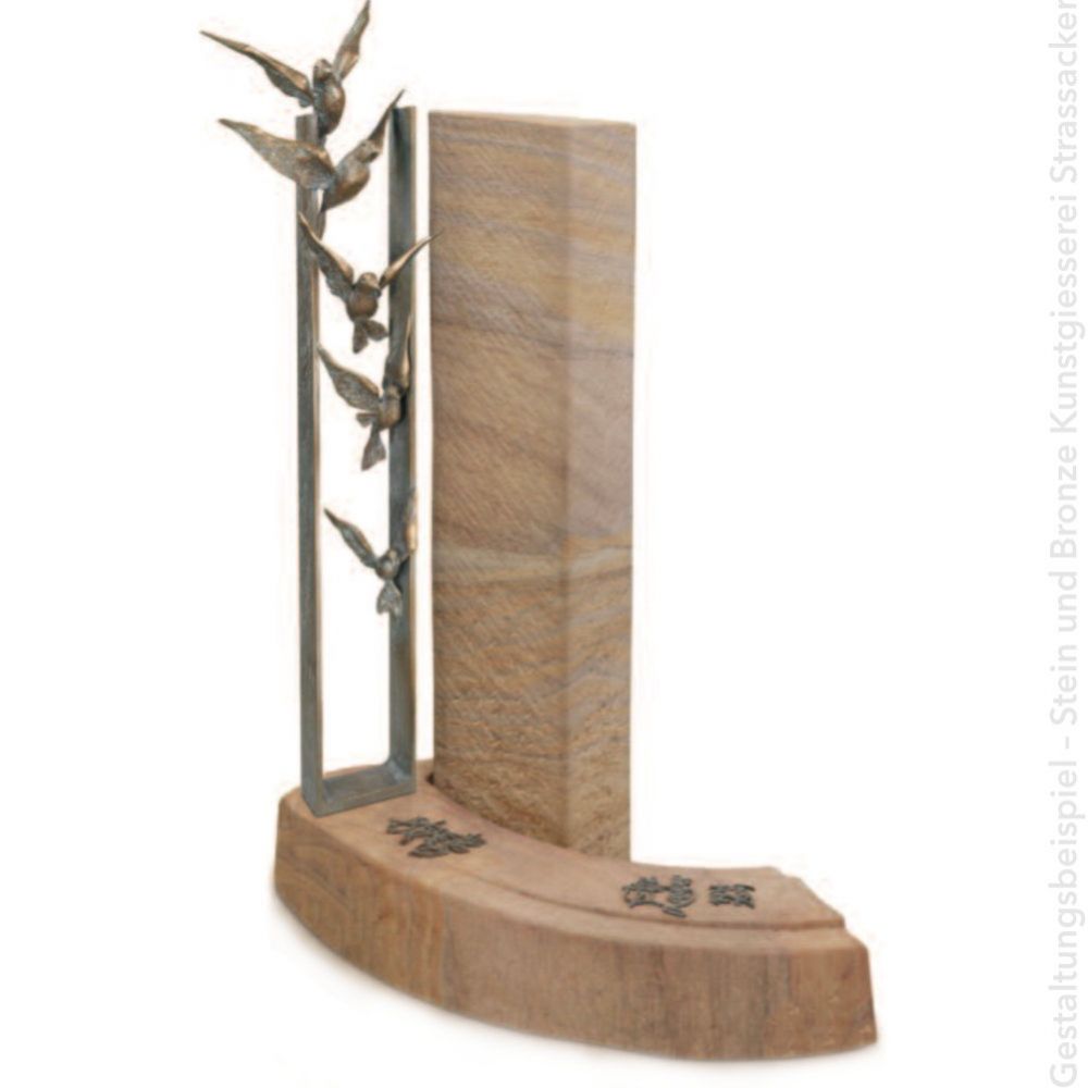 Skulptur »Lichtflug« Bronze Skulptur »Lichtflug« Bronze