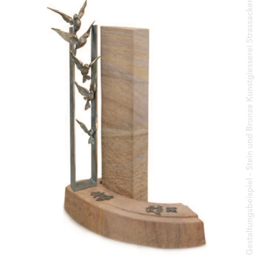 Skulptur »Lichtflug« Bronze Skulptur »Lichtflug« Bronze
