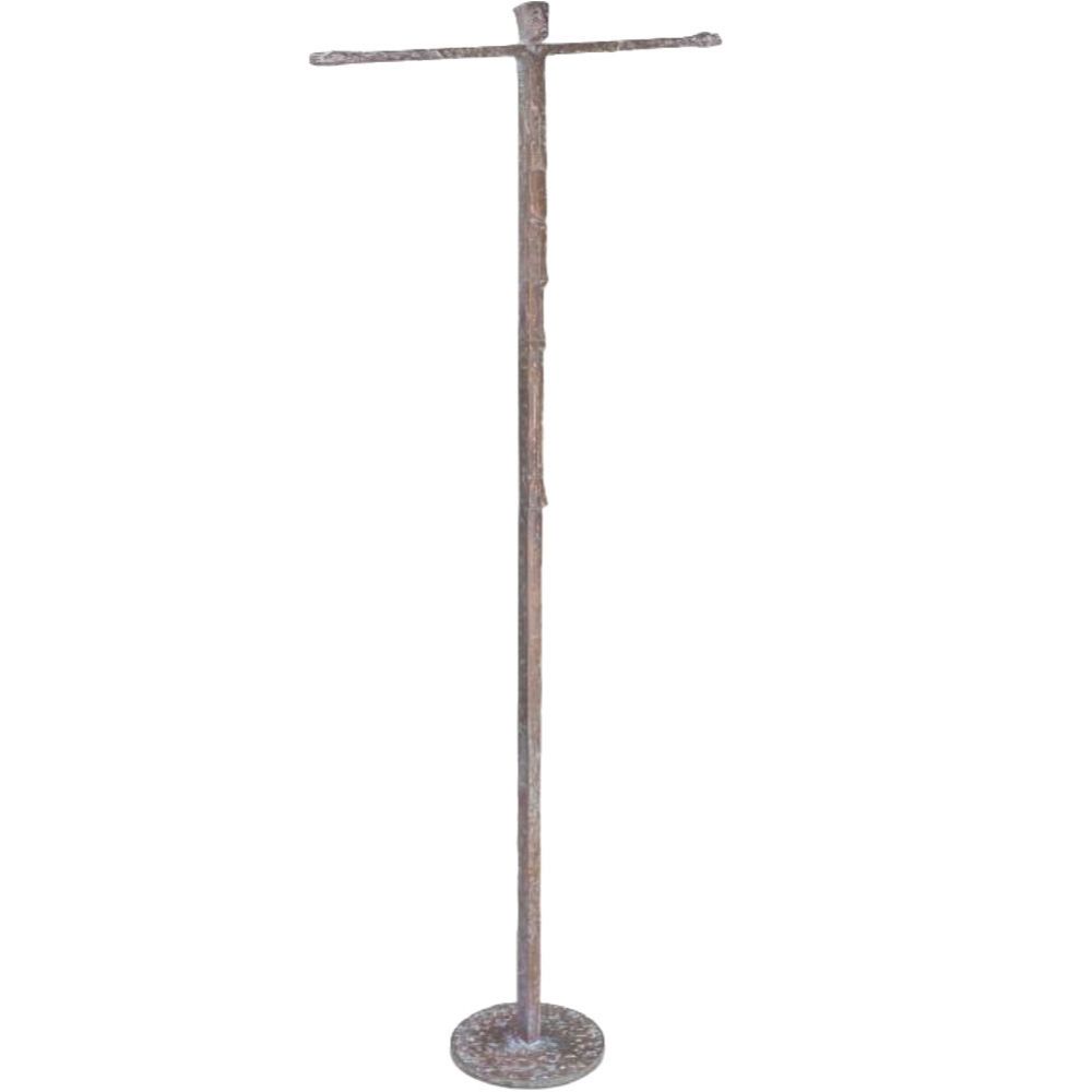 Skulptur »Christuskreuz« von Günter Lang, Bronze, 131 cm hoch Skulptur »Christuskreuz« von Günter Lang, Bronze, 131 cm hoch