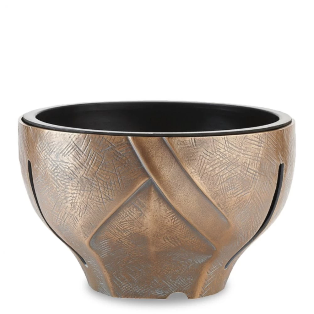 Blumenschale »Wasa«, Bronze, 17 x ø 28 cm Blumenschale »Wasa«, Bronze, 17 x ø 28 cm