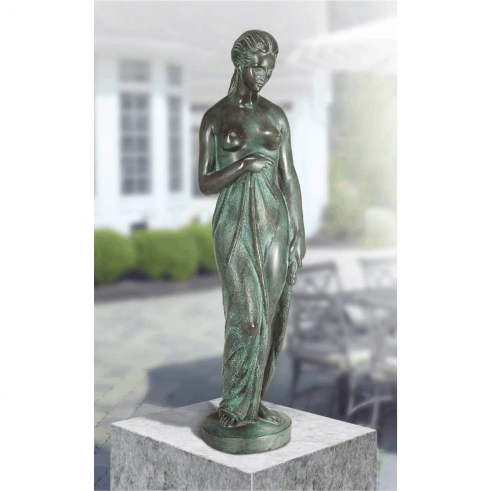 Bronzefigur »Frau, nach dem Bade« Atelier Strassacker