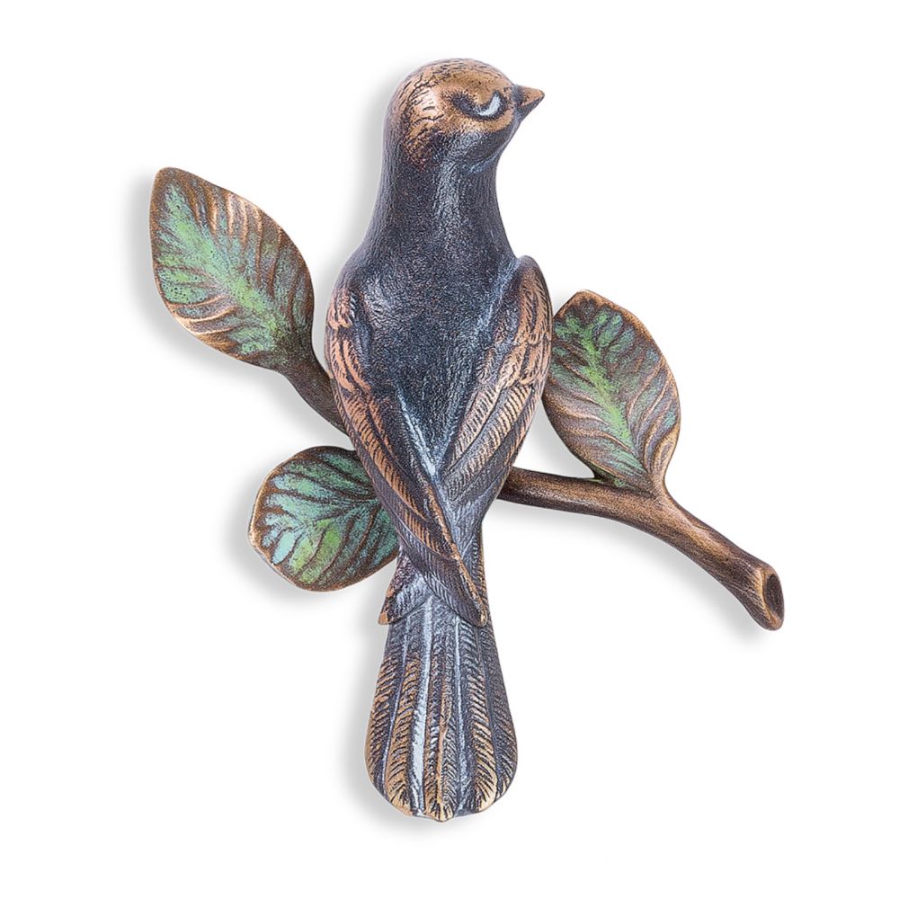 Bronzefigur »Vogel auf Zweig« Bronzefigur »Vogel auf Zweig«