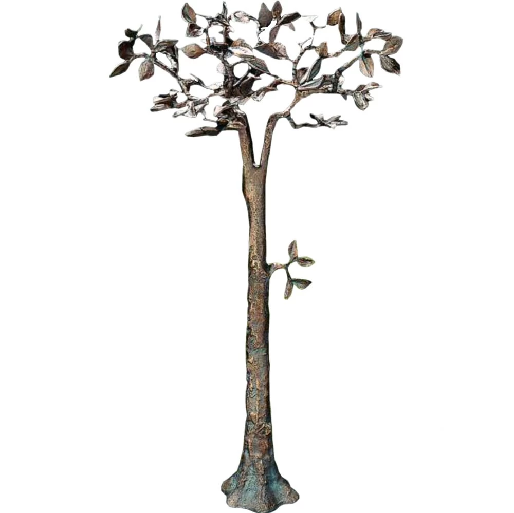 Bronzeplastik »Lebensbaum« Atelier Binder, Atelier Binder, 100 x 54 x 53 cm