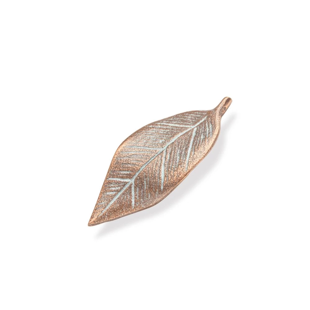 Bronzesymbol »Kleines Blatt«, Kunstgiesserei Strassacker, 8 x 4 x 1 cm Bronzesymbol »Kleines Blatt«, Kunstgiesserei Strassacker, 8 x 4 x 1 cm