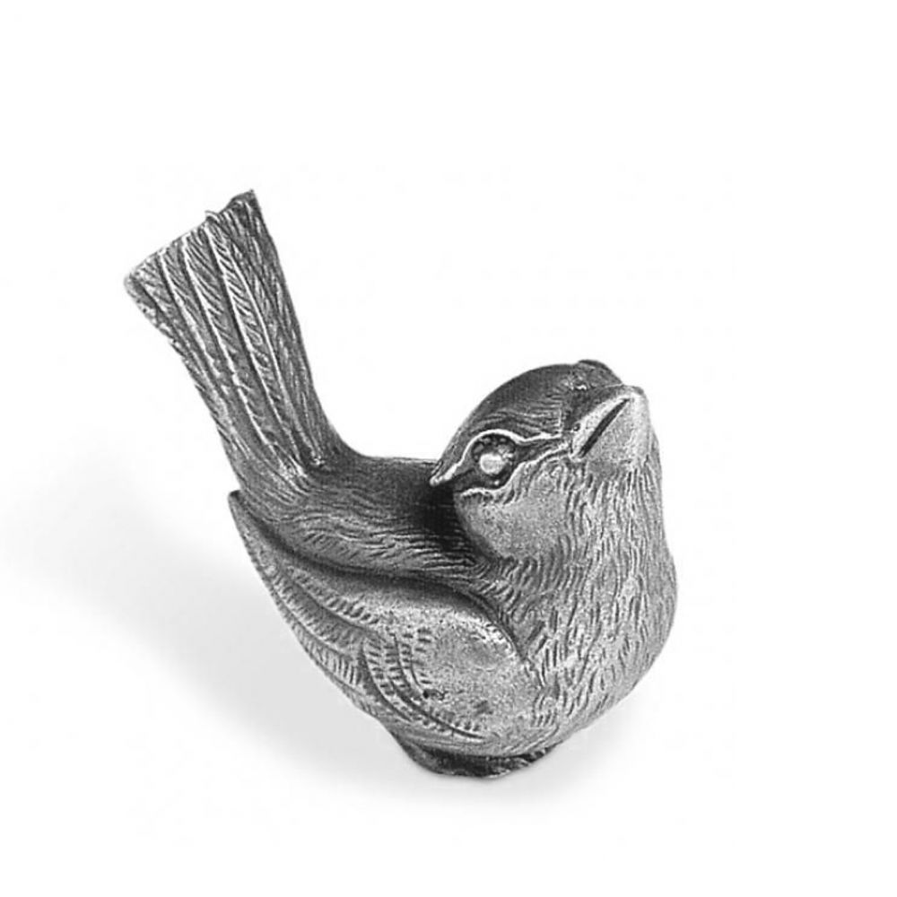 Figur »Vogel, Kopf nach oben« Aluminium, Kunstgiesserei Strassacker, 4 x 4 x 3 cm Figur »Vogel, Kopf nach oben« Aluminium, Kunstgiesserei Strassacker, 4 x 4 x 3 cm