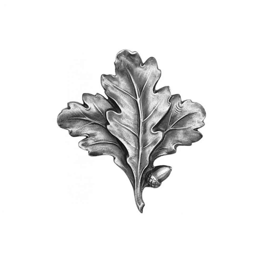 Flachrelief »Eichenlaub« Aluminium, Kunstgiesserei Strassacker, 14 x 12 x 1 cm Flachrelief »Eichenlaub« Aluminium, Kunstgiesserei Strassacker, 14 x 12 x 1 cm
