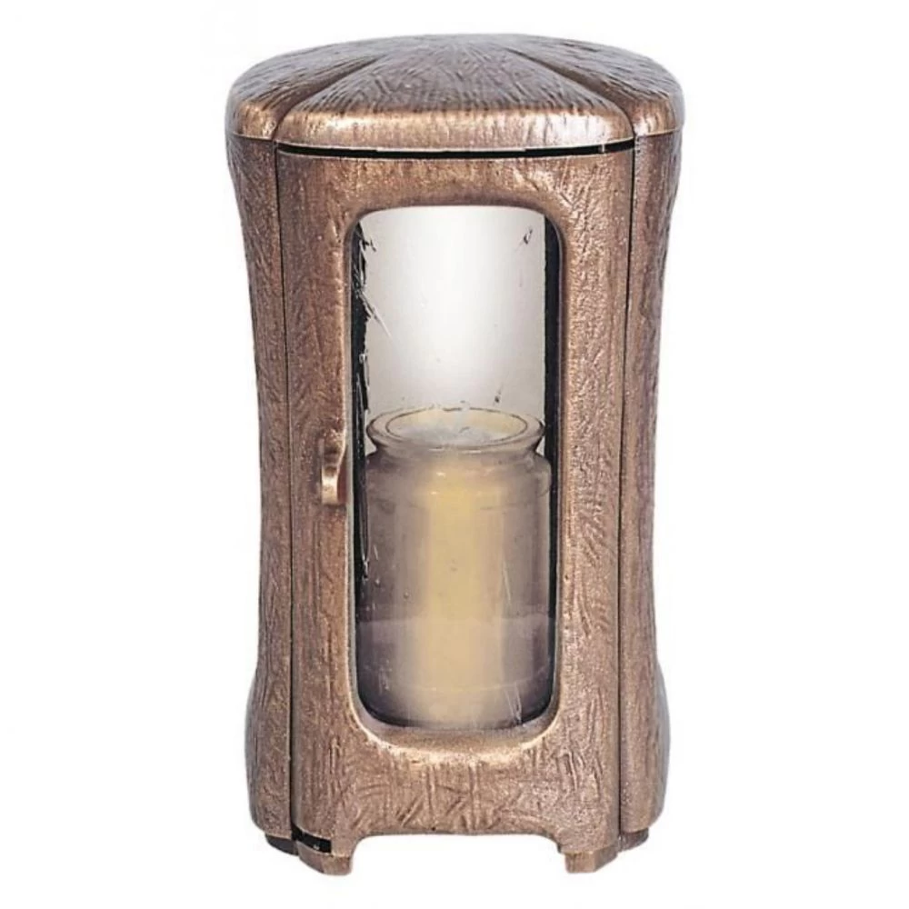 Grableuchte »Flordo«, Bronze, 27 cm hoch Grableuchte »Flordo«, Bronze, 27 cm hoch