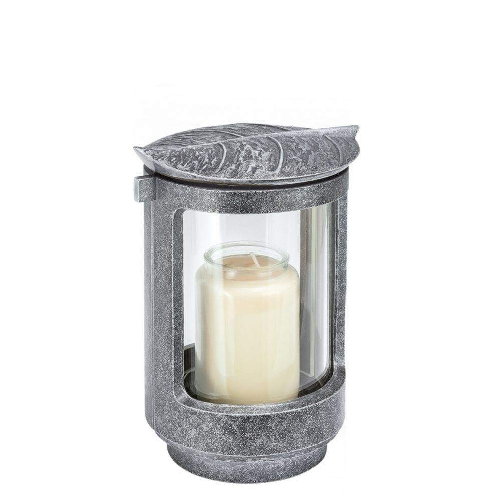 Grableuchte »Toflor«, Alu, 19 cm hoch Grableuchte »Toflor«, Alu, 19 cm hoch