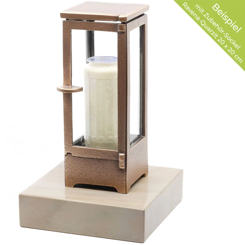 Grableuchte »Classic, hoch« Bronze Grableuchte »Classic, hoch« Bronze