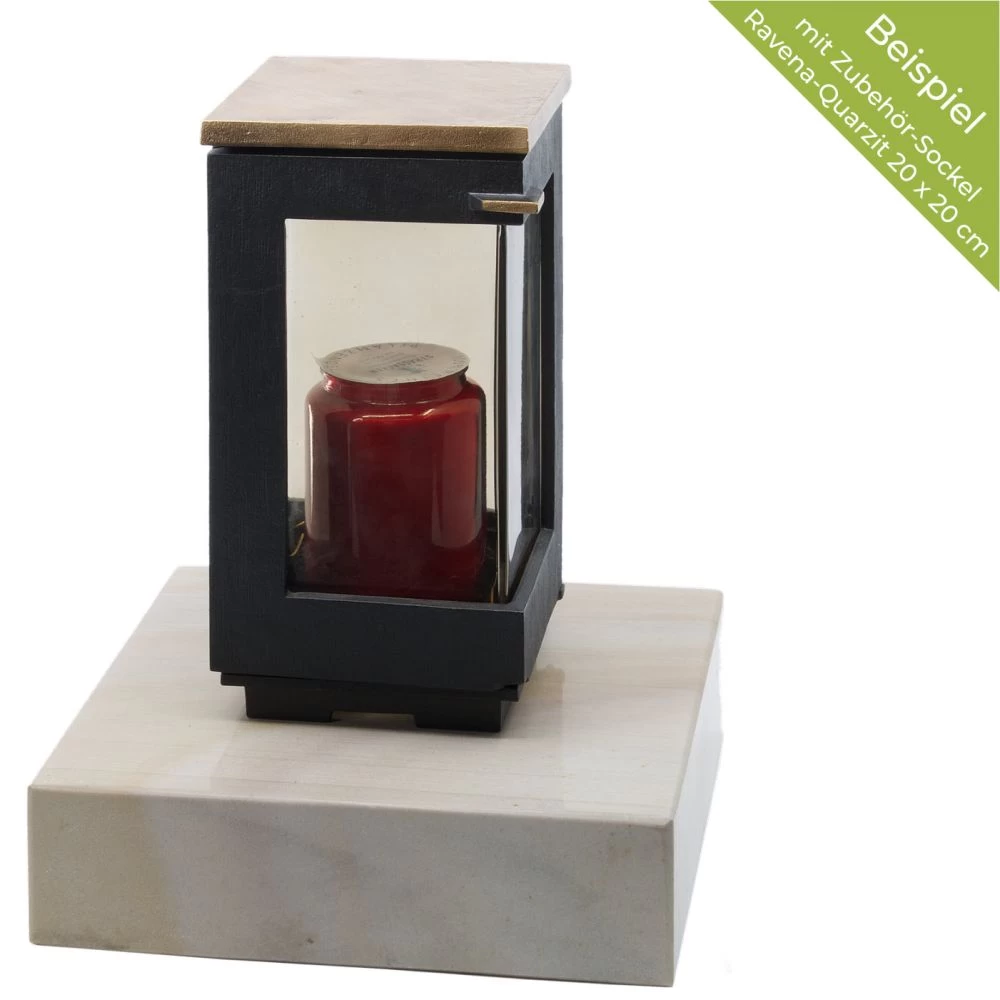 Moderne Grablaterne »E2« Bronze Moderne Grablaterne »E2« Bronze