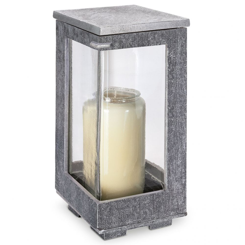 Grablaterne »E2«, Aluminium, 26 x 12 x 12 cm Grablaterne »E2«, Aluminium, 26 x 12 x 12 cm