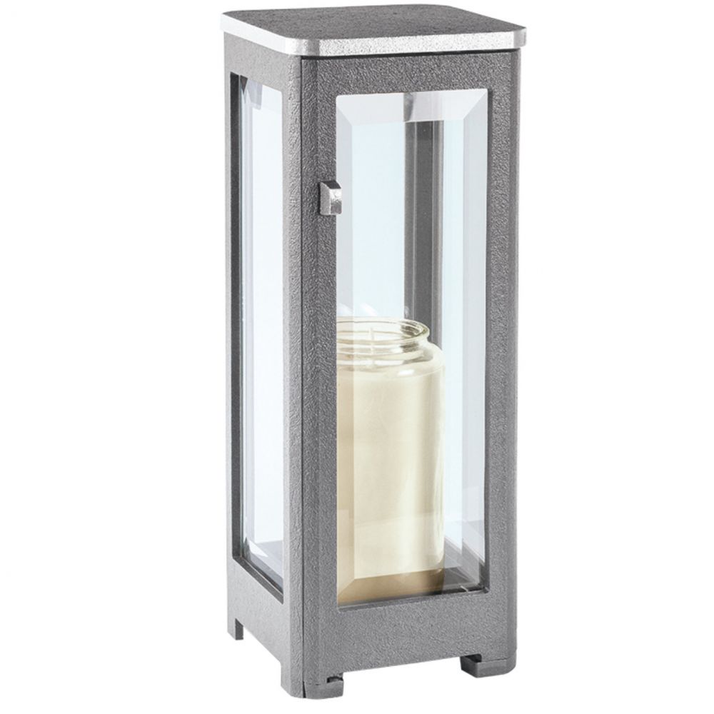 Moderne Grableuchte »Varia, hoch« Aluminium, 30 cm hoch Moderne Grableuchte »Varia, hoch« Aluminium, 30 cm hoch