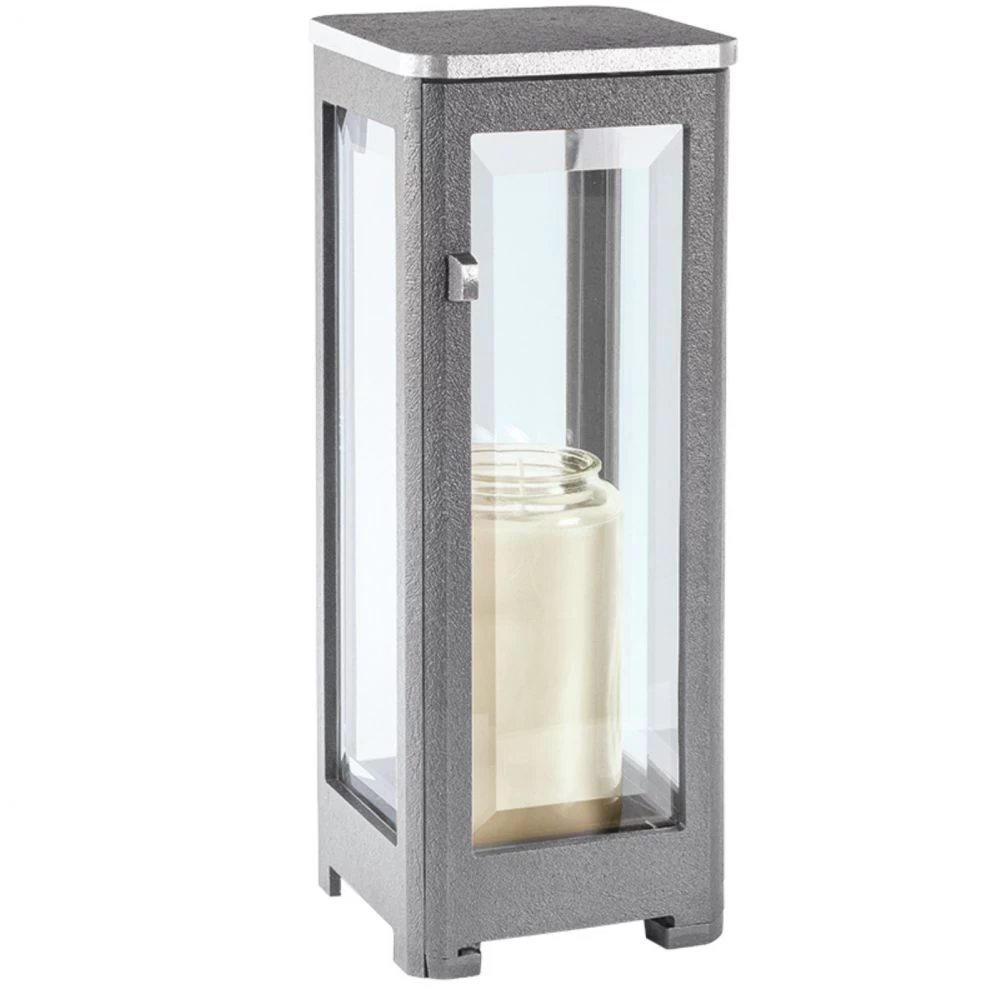 Moderne Grableuchte »Varia, hoch« Aluminium, 30 cm hoch Moderne Grableuchte »Varia, hoch« Aluminium, 30 cm hoch