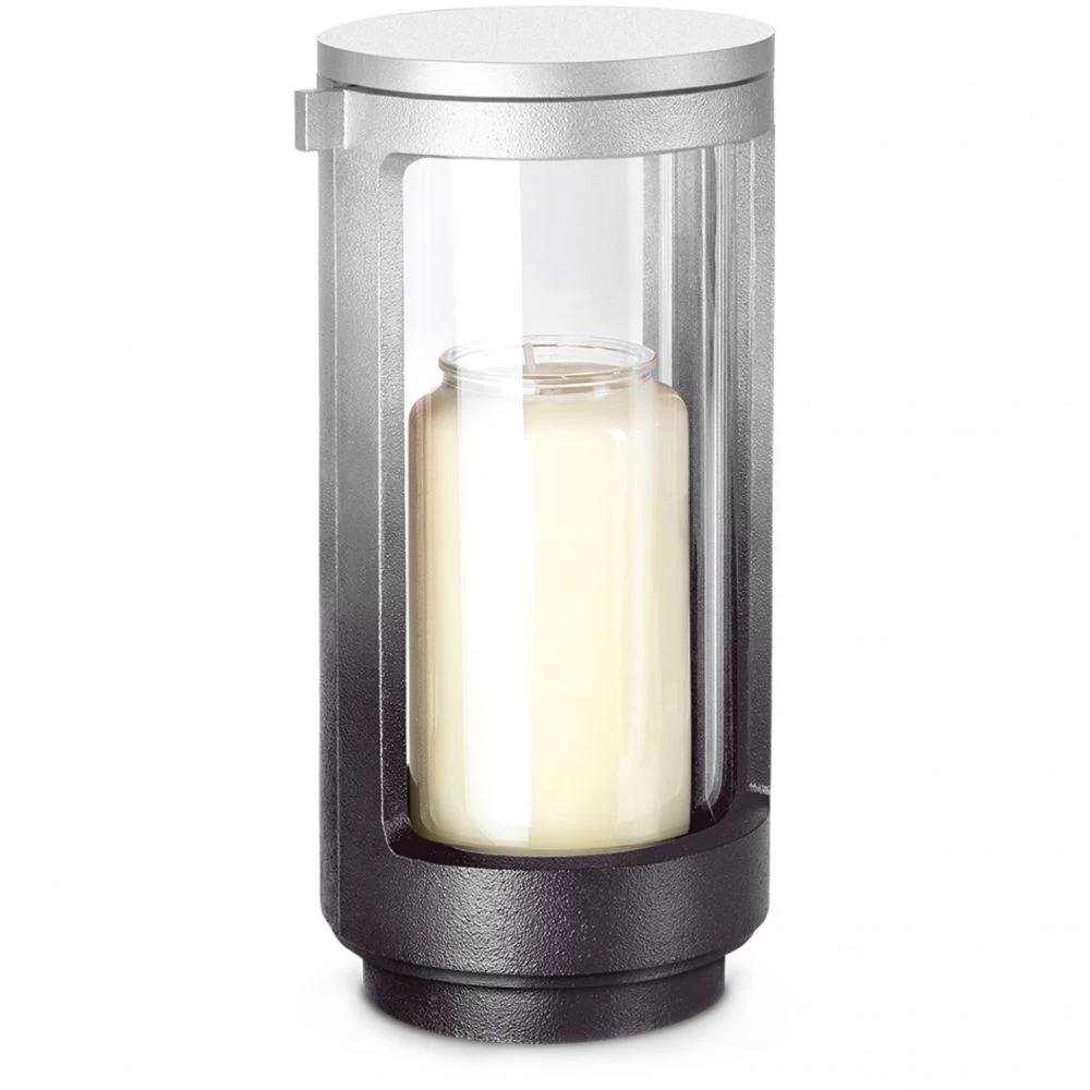 Moderne Grableuchte »Solis, hoch«, Aluminium, 24 x 12 x 11 cm Moderne Grableuchte »Solis, hoch«, Aluminium, 24 x 12 x 11 cm