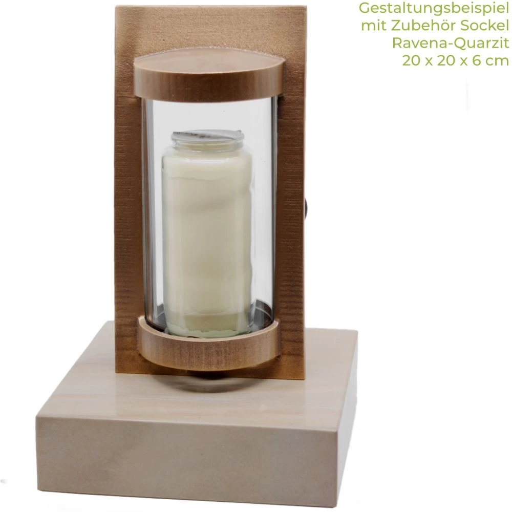 Grableuchte »Lucos« Bronze Grableuchte »Lucos« Bronze