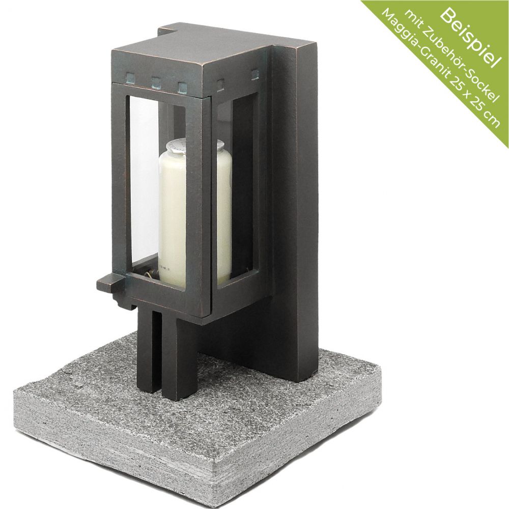 Grableuchte »Perga« Bronze Grableuchte »Perga« Bronze
