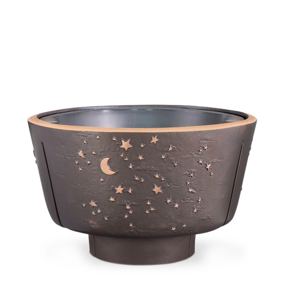 Blumenschale »Nacht« Bronze, Durchmesser 26 cm Blumenschale »Nacht« Bronze, Durchmesser 26 cm