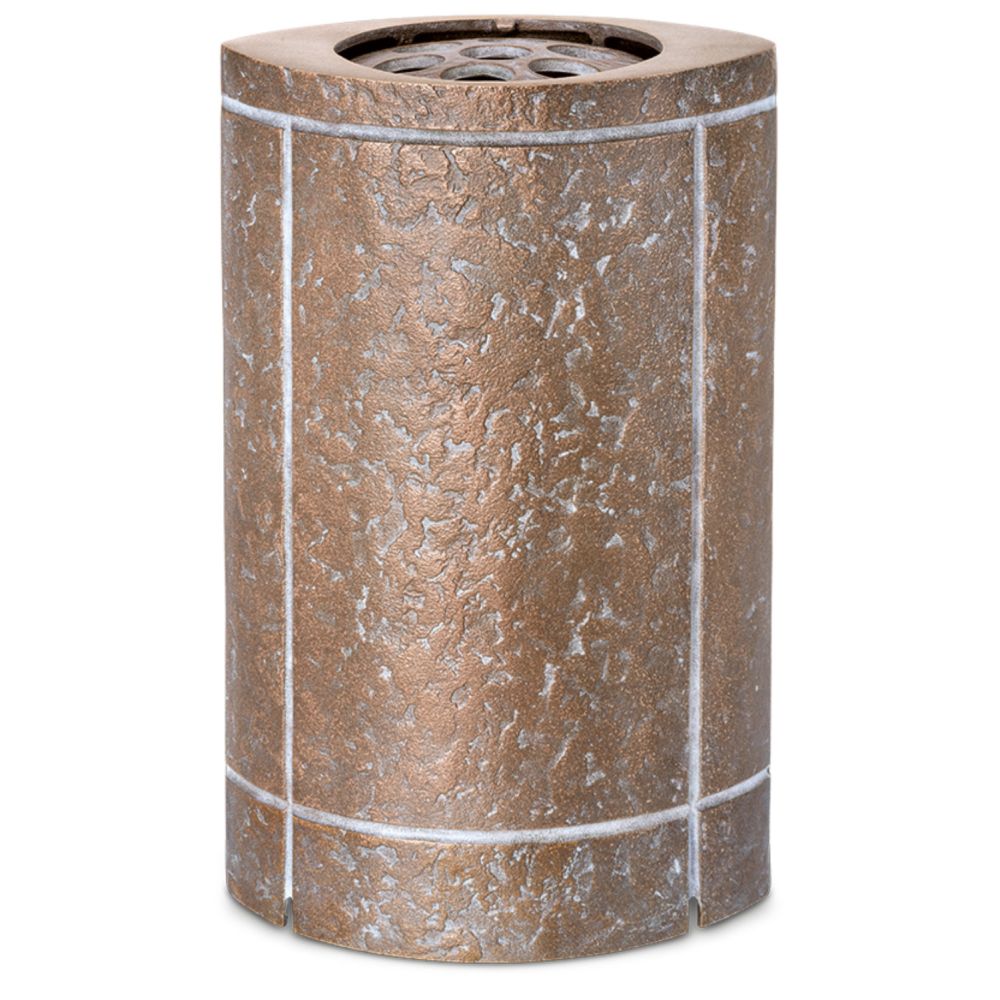 Grabvase »Asche«, Bronze, Wachsguss, 25 x 15 x 10 cm Grabvase »Asche«, Bronze, Wachsguss, 25 x 15 x 10 cm