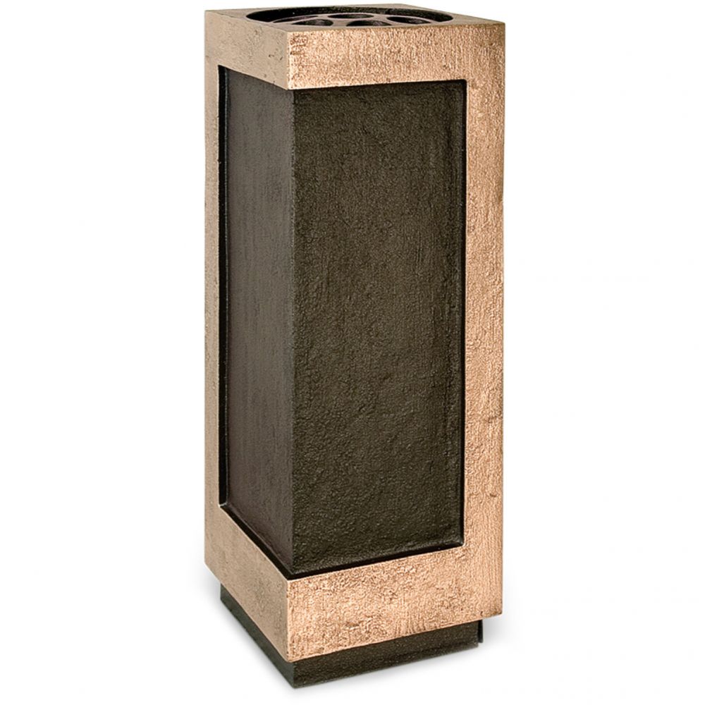 Grabvase »E2« Bronze, 27 cm hoch Grabvase »E2« Bronze, 27 cm hoch