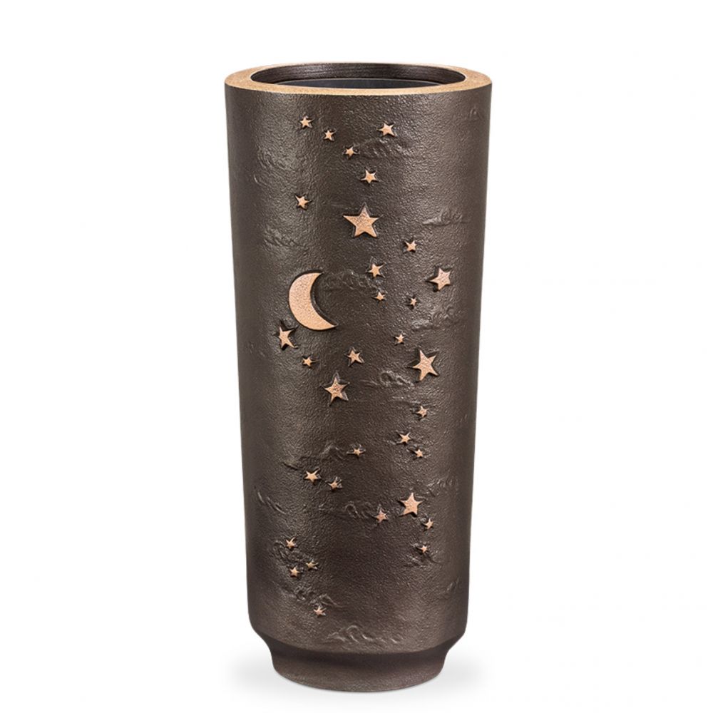 Grabvase »Nacht«, Bronze, 19 cm hoch Grabvase »Nacht«, Bronze, 19 cm hoch