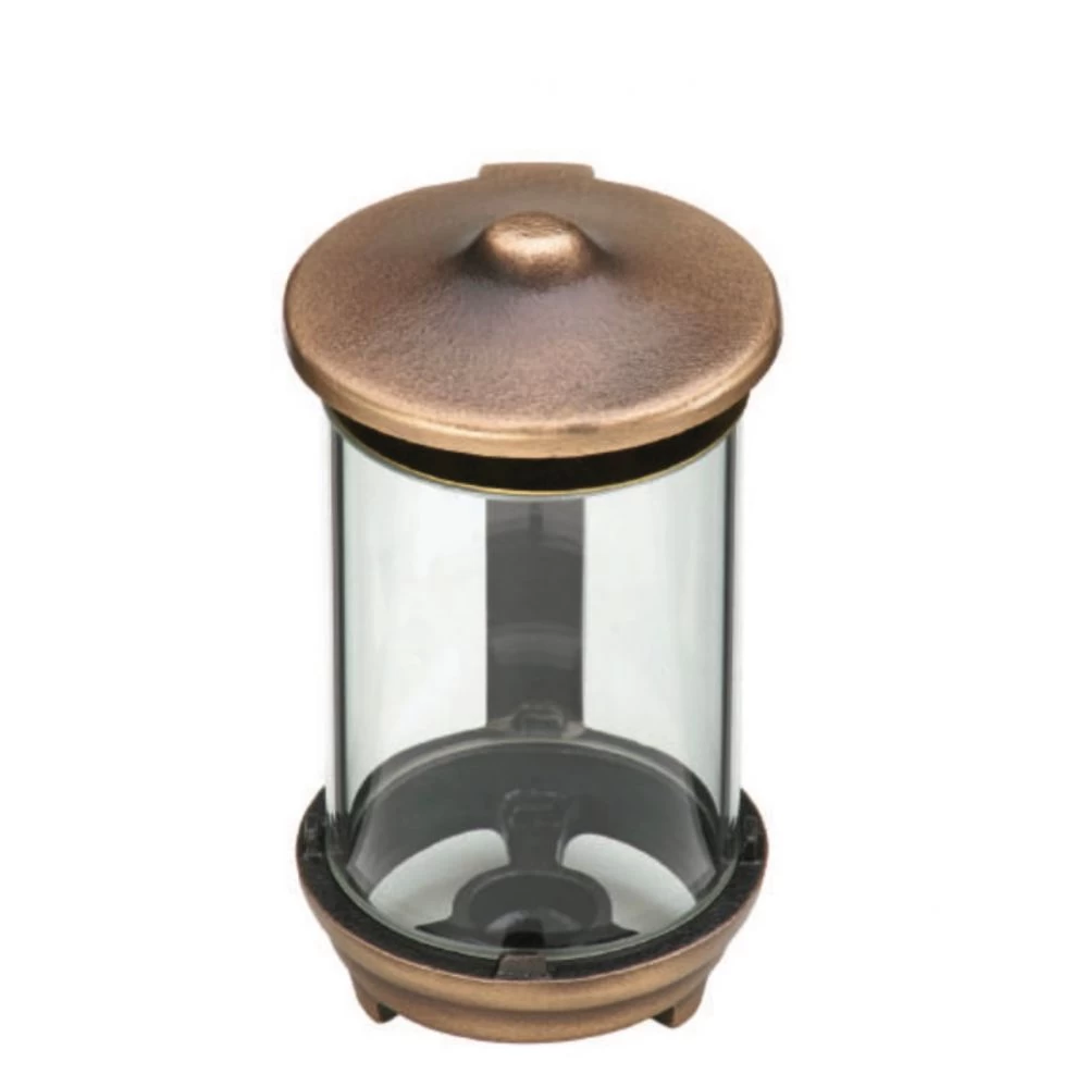 Kleine Standlampe »Rosym«, Bronze, 15 cm hoch Kleine Standlampe »Rosym«, Bronze, 15 cm hoch