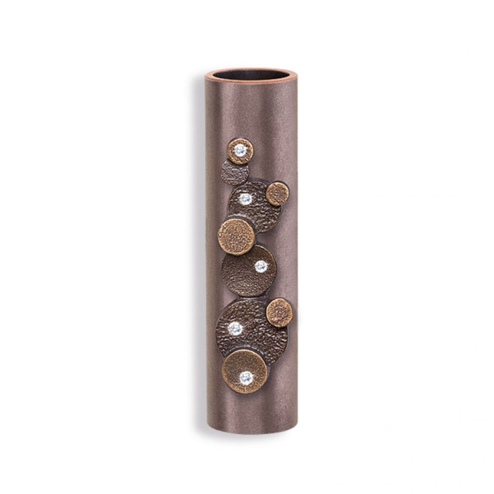 Kleine Wandvase »Swarovski«, Bronze, 13 x ø 3 cm Kleine Wandvase »Swarovski«, Bronze, 13 x ø 3 cm