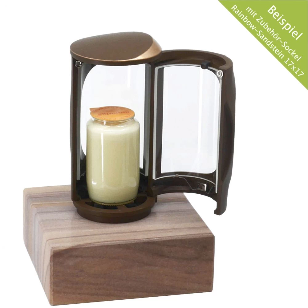 Moderne Grablampe »Colin« Bronze Moderne Grablampe »Colin« Bronze