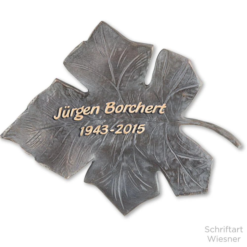 Schrifttafel mit individueller Beschriftung »Schmetterling«, Bronze, 15 x 20 cm Schrifttafel mit individueller Beschriftung »Schmetterling«, Bronze, 15 x 20 cm