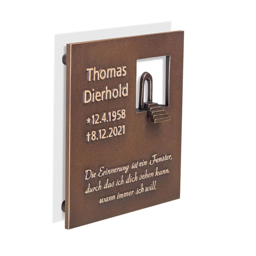 Schrifttafel »Himmelstor« Bronze Schrifttafel »Himmelstor« Bronze