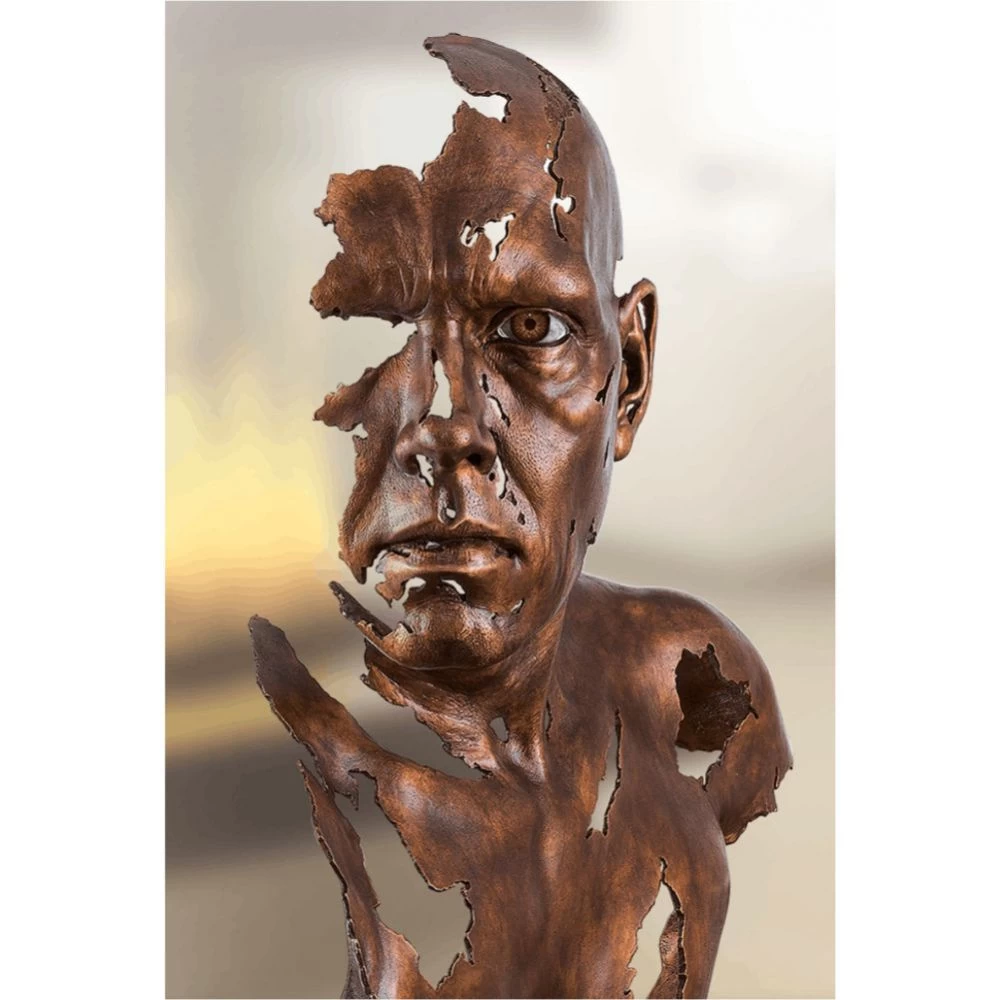 Skulptur »Face to Face« Jamie Salmon