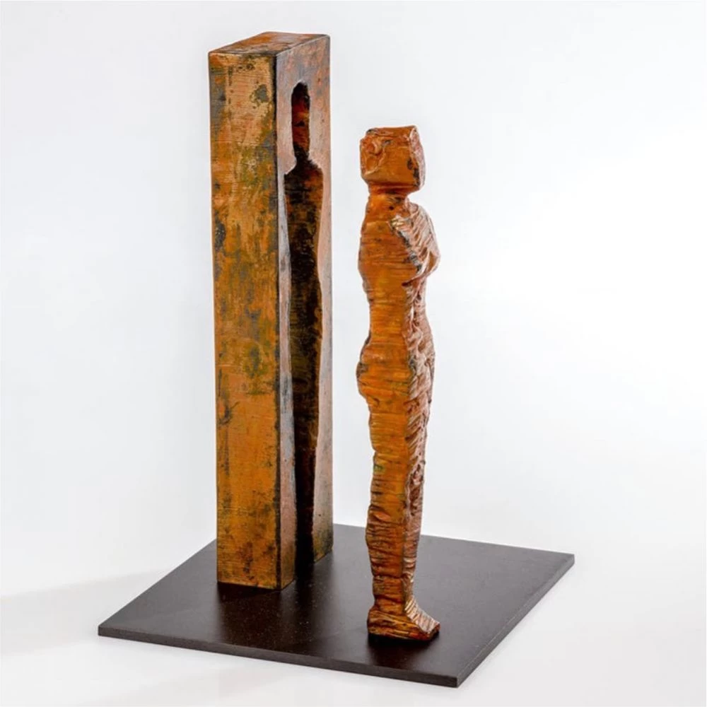 Skulptur »Kubus, weiblich« Mathias Nikolaus