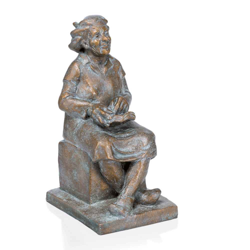 Skulptur »Märchenstunde« Friedhelm Zilly, Edition Strassacker, 28 x 12 x 18 cm