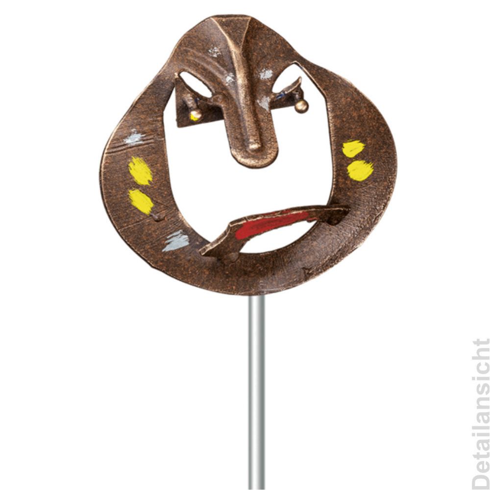 Skulptur »Maske 3« von Dr. Ulrich Barnickel, Detailansicht Skulptur »Maske 3« von Dr. Ulrich Barnickel, Detailansicht
