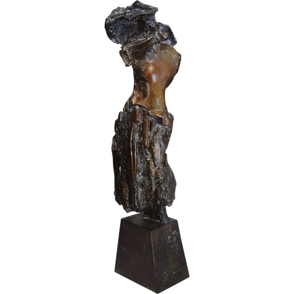 Skulptur »Projekt« von Maria T. Kuczynska, Bronze, 48 x 12 x 13 cm Skulptur »Projekt« von Maria T. Kuczynska, Bronze, 48 x 12 x 13 cm