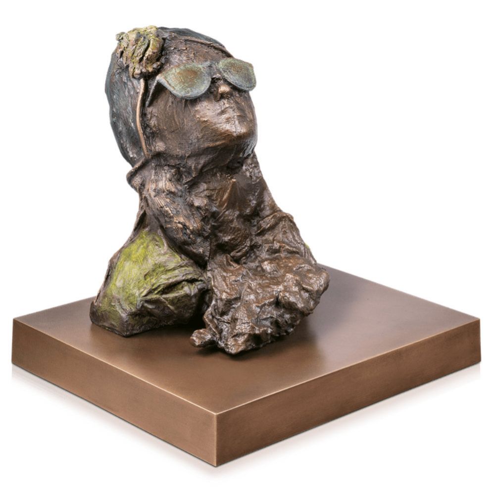 Skulptur »Sternensucher I« von Anna K. Kleeberg, Bronze Skulptur »Sternensucher I« von Anna K. Kleeberg, Bronze