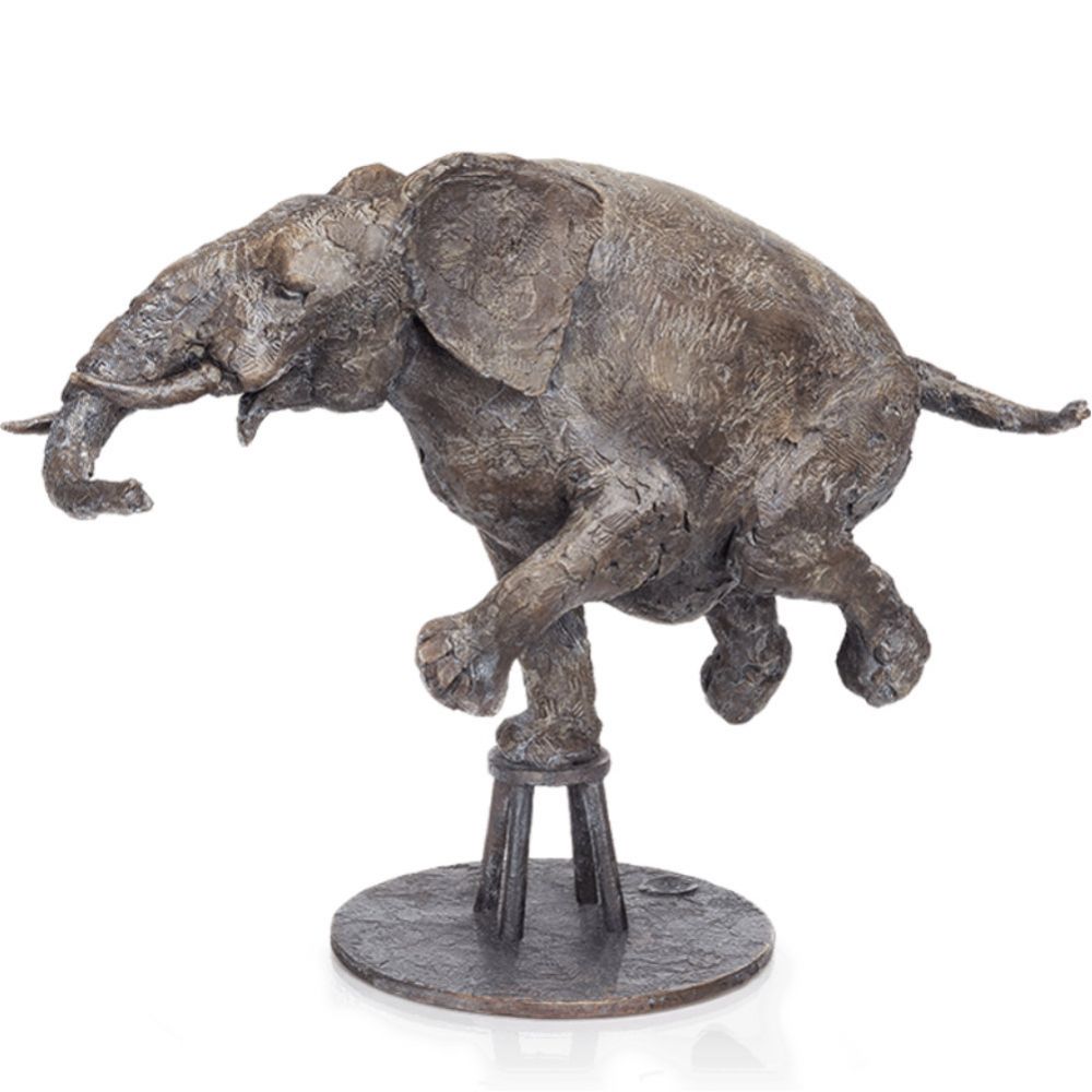 Skulptur »Zirkuselephant« von Hans Nübold Skulptur »Zirkuselephant« von Hans Nübold