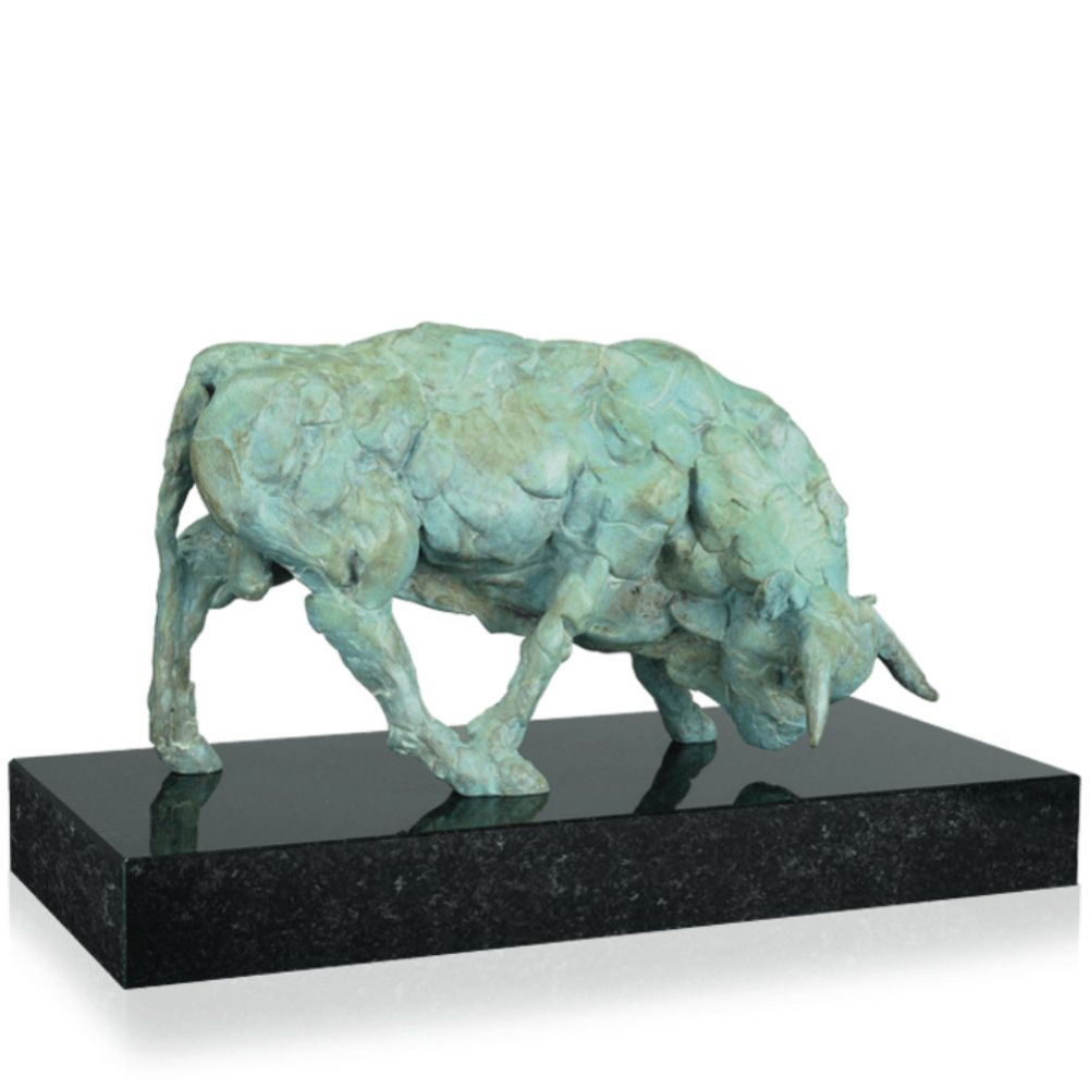 Skulptur »Sonne säen« von Martin Pottgiesser, Bronze Skulptur »Sonne säen« von Martin Pottgiesser, Bronze