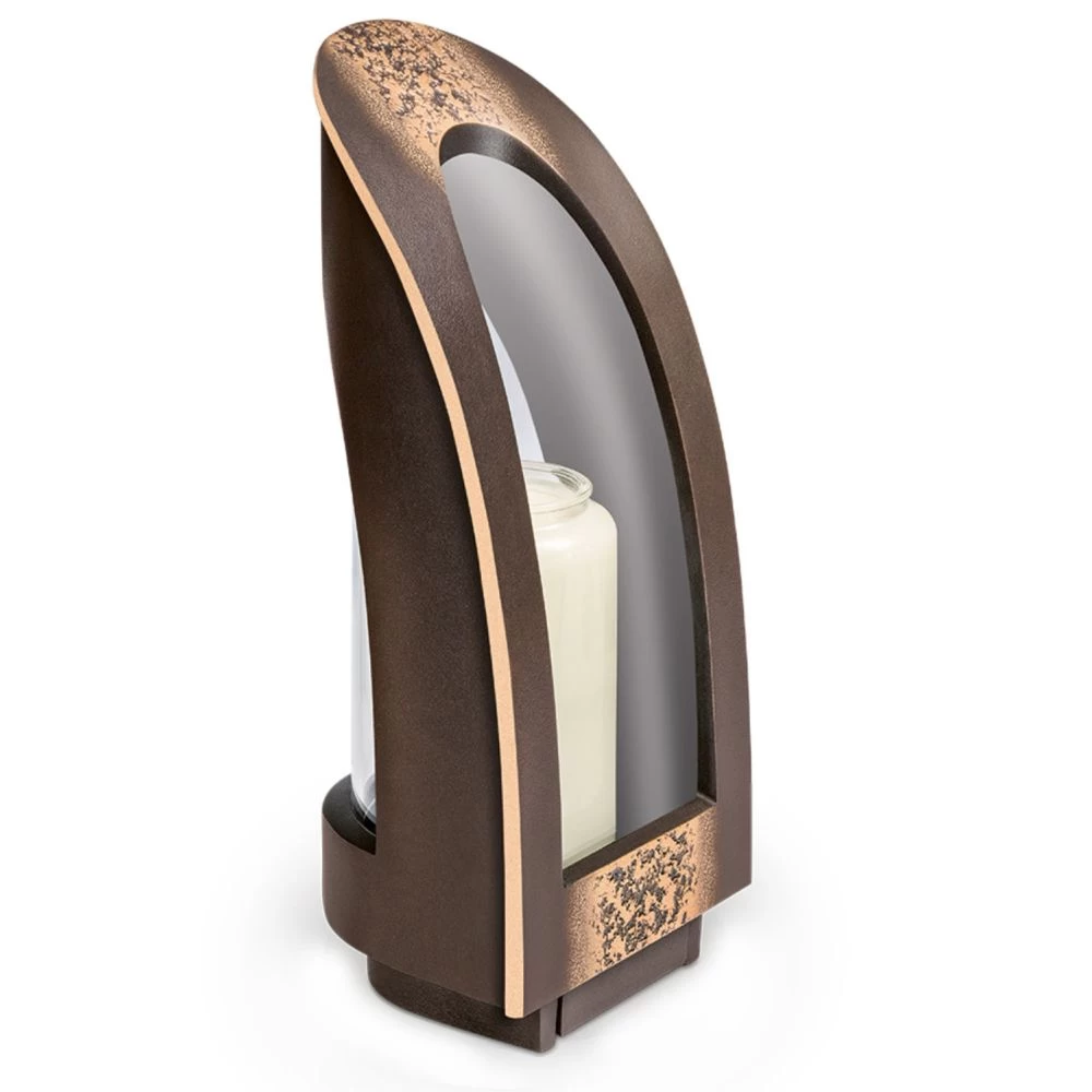 Strassacker Grablaterne »Rondo« Bronze Strassacker Grablaterne »Rondo« Bronze