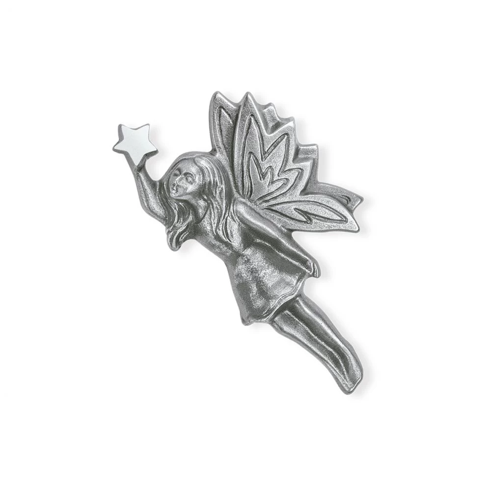 Symbol »Sternenfee«, Aluminium, Kunstgiesserei Strassacker, 8 x 4 x 1 cm Symbol »Sternenfee«, Aluminium, Kunstgiesserei Strassacker, 8 x 4 x 1 cm