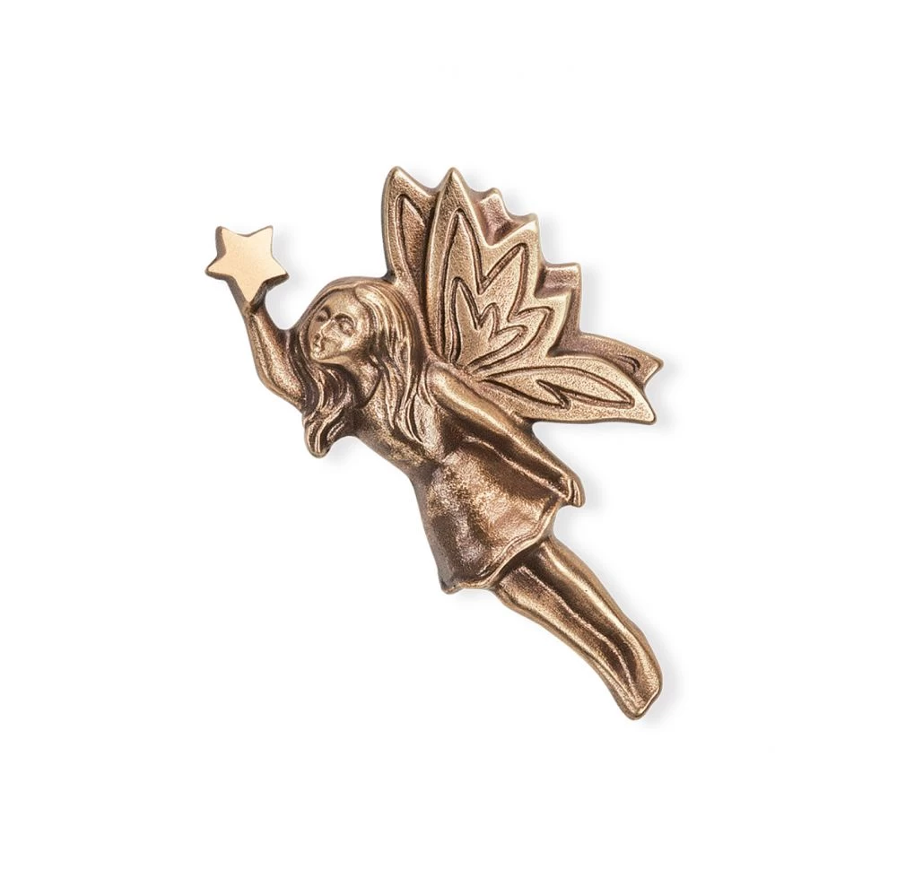 Symbol »Sternenfee« Bronze, Kunstgiesserei Strassacker, 8 x 4 x 1 cm Symbol »Sternenfee« Bronze, Kunstgiesserei Strassacker, 8 x 4 x 1 cm